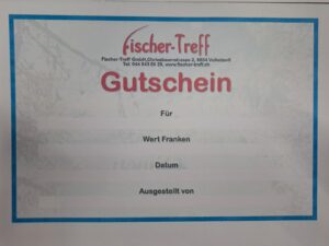 Gutschein Fischertreff